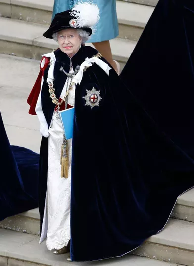 Les "Royals" à l'Ordre de la Jarretière 