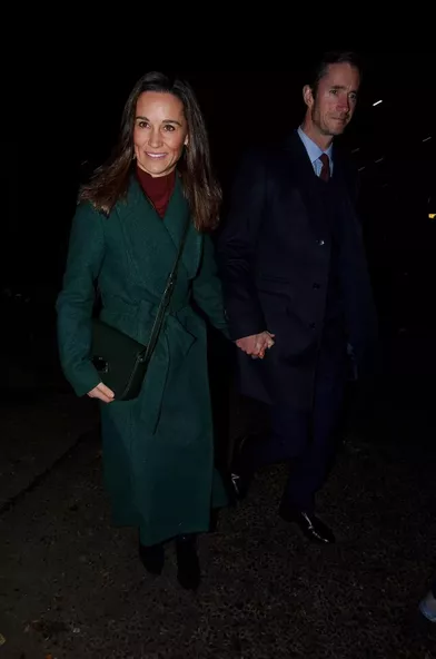 Pippa Middleton et James Matthews à Londres en décembre 2019