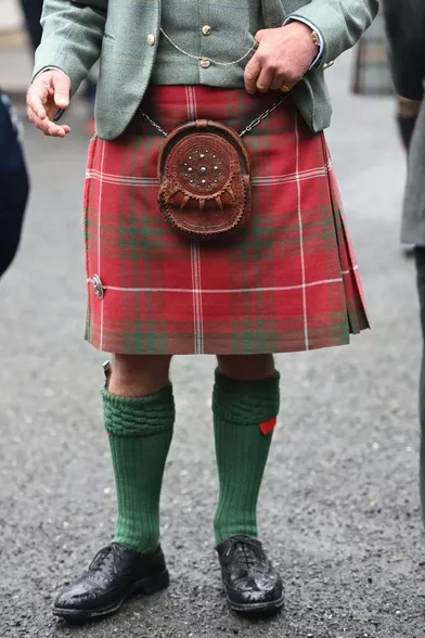 Le kilt du prince Charles.
