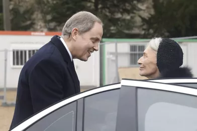 Le prince Jean d'Orléans avec la comtesse de Paris, à Dreux le 6 janvier 2018