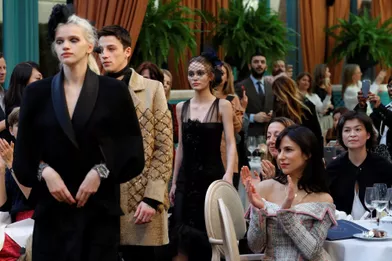 Le défilé de la collection &quot;Métiers d'Art&quot; de Chanel avait lieu à Paris, le 6 décembre.