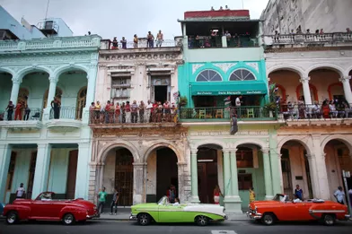 Boulevard le Paseo del Prado à La Havane, mai 2016.