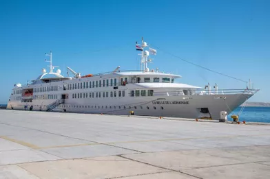 A bord dela Belle Adriatique.