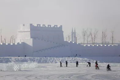 A Harbin, le royaume des neiges a ouvert ses portes