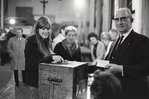 François Mitterrand en campagne