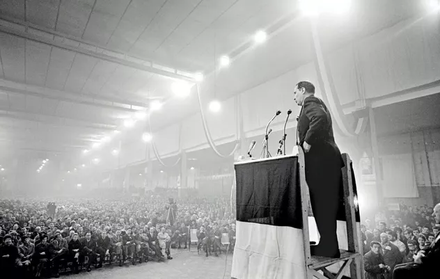 De Gaulle durant la campagne