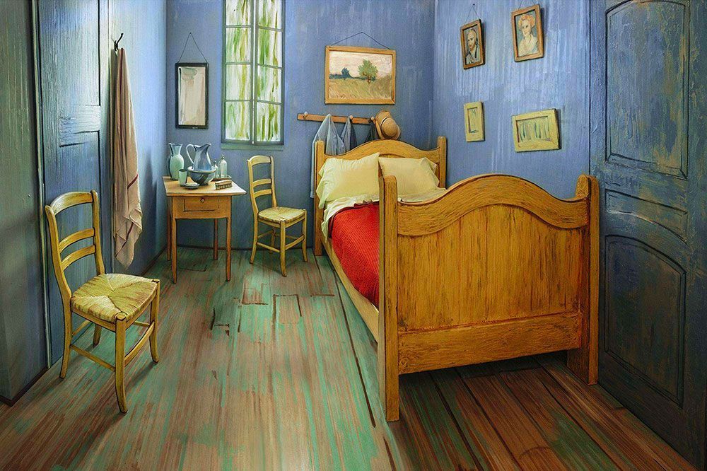 En Location Sur Airbnb Venez Dormir Dans La Chambre A Coucher De Van Gogh