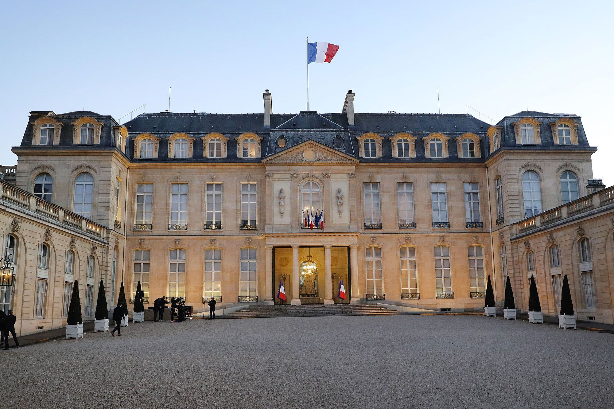 How the Elysée will be deconfined