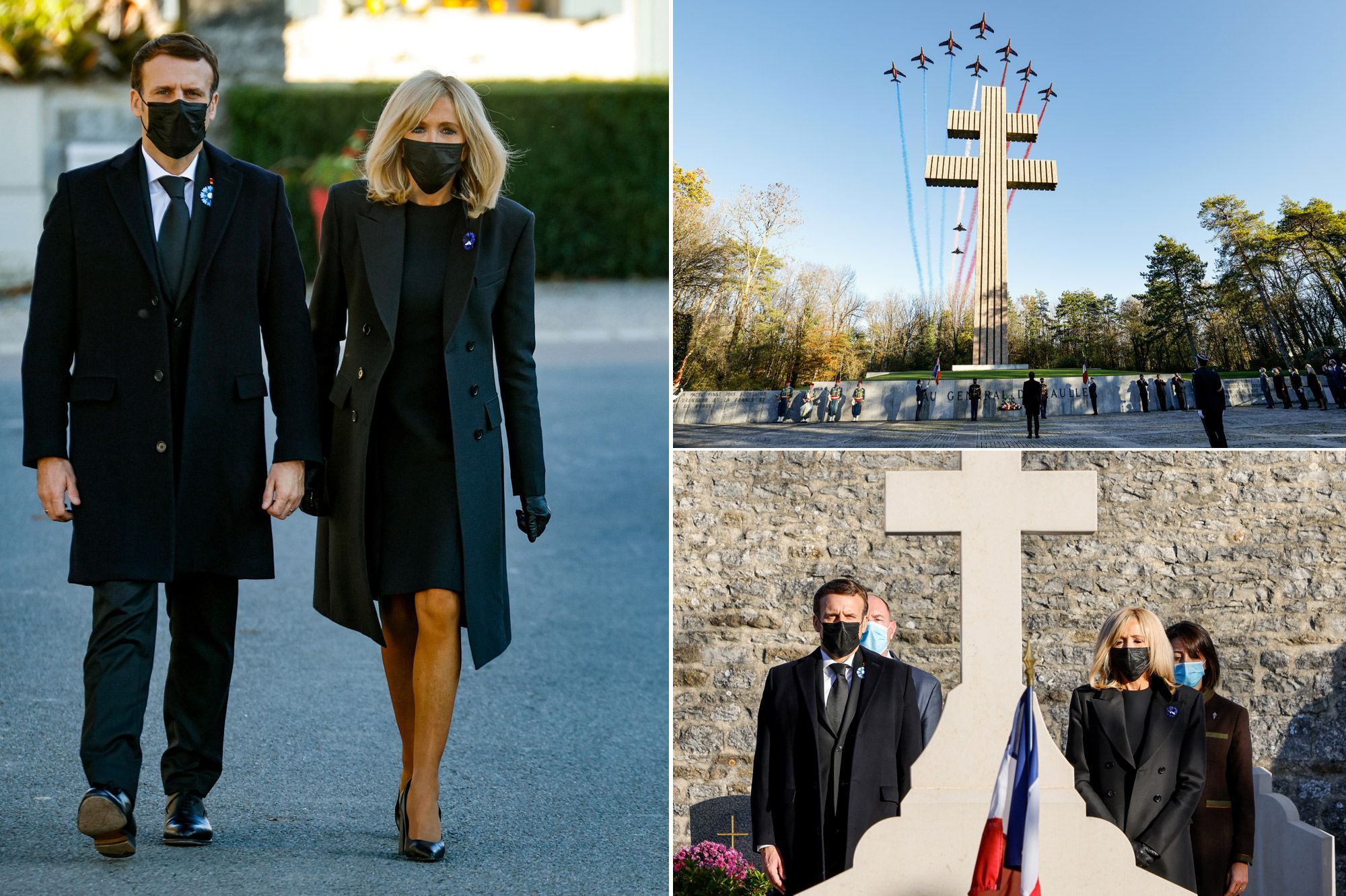 Emmanuel Et Brigitte Macron En Pelerinage A Colombey Pour Les 50 Ans De La Mort Du General De Gaulle