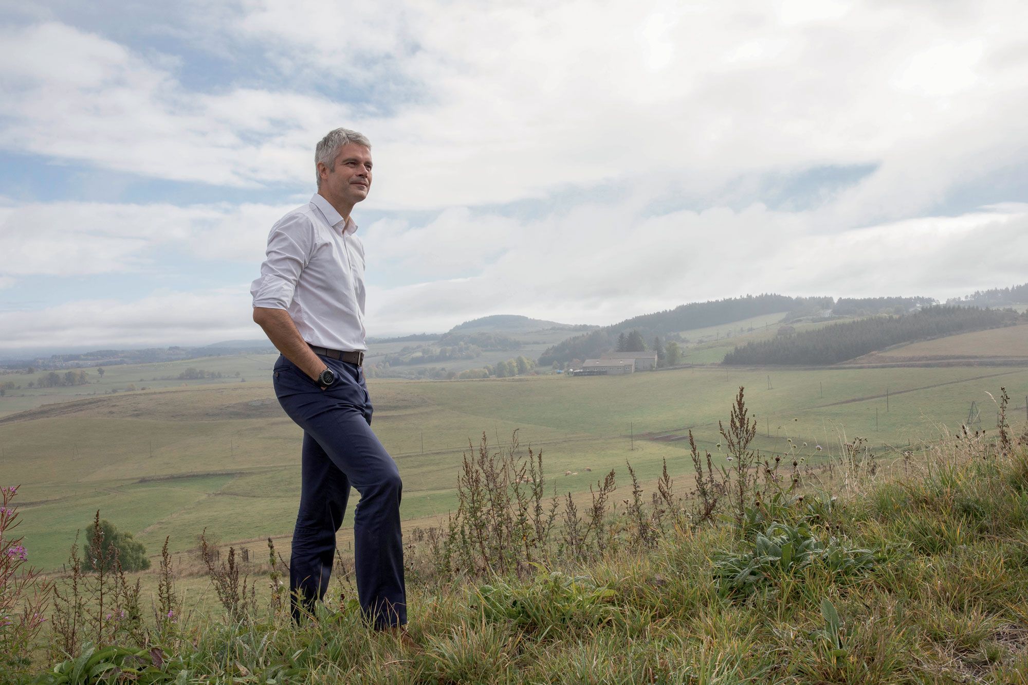 Quand Laurent Wauquiez Recevait Paris Match Sur Ses Terres