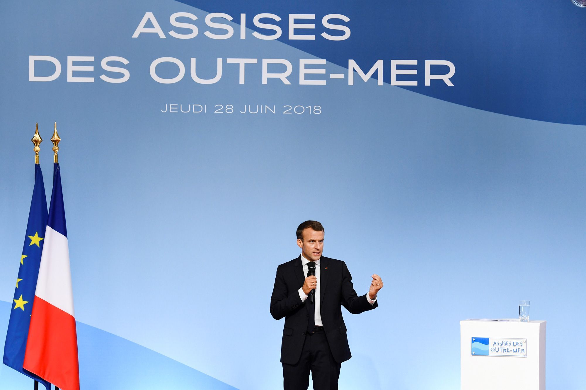 Mayotte : Macron "soutient" un projet de limitation du droit du sol Mayotte : Macron "soutient" un projet de limitation du droit du sol