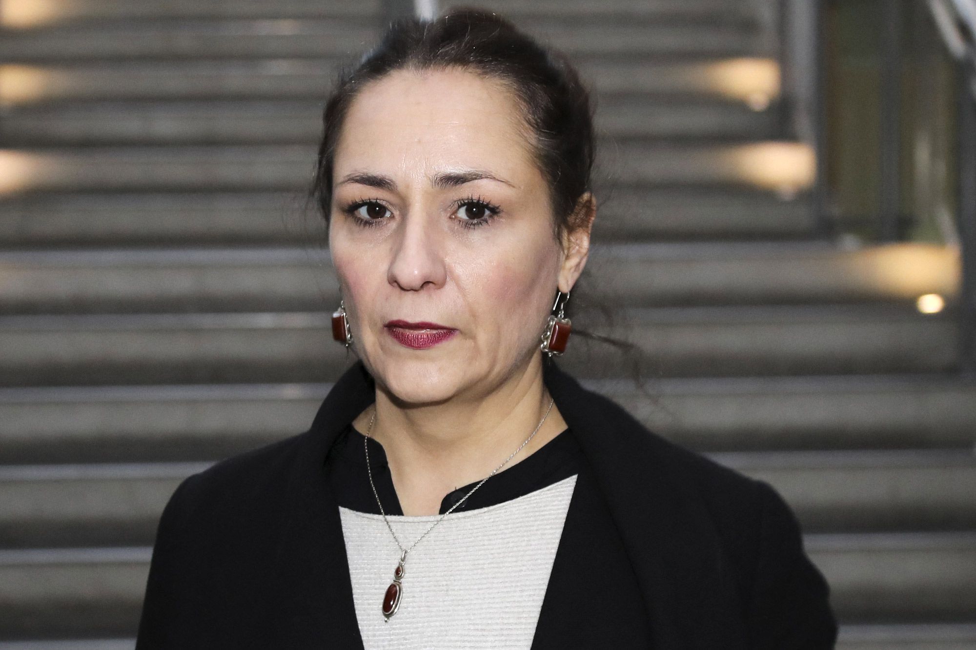| georges tron à son arrivée au tribunal ce mercredi. Au Proces Georges Tron Une Accusatrice Abimee C Etait Suicidaire De Porter Plainte