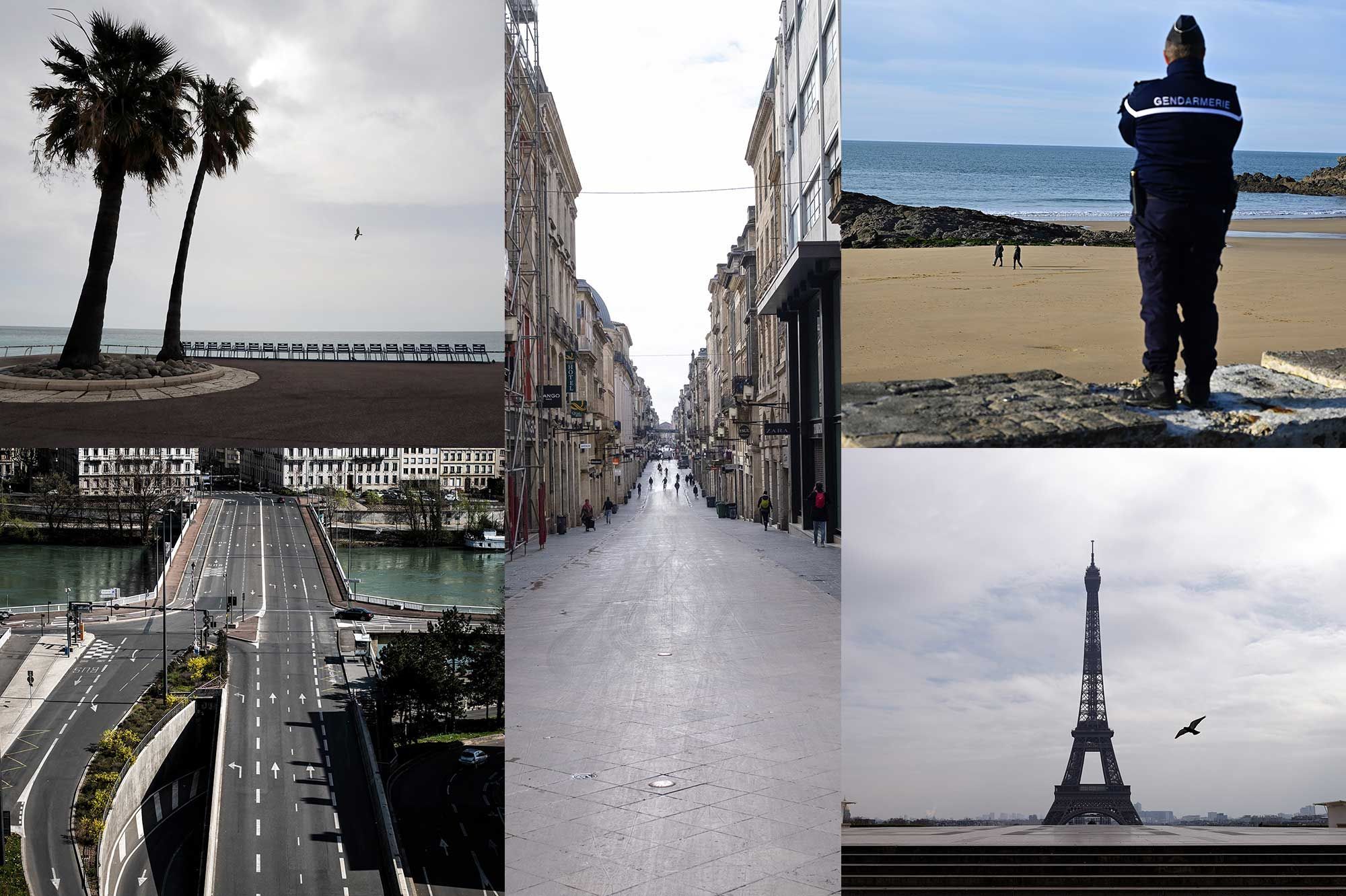 En Images La France A L Heure Du Confinement
