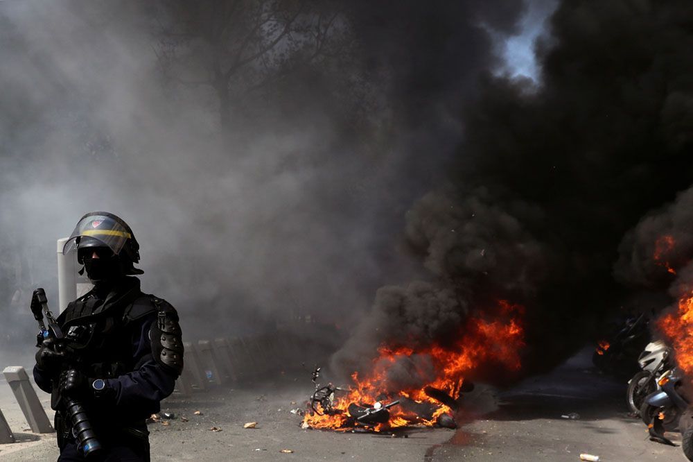 Gilets Jaunes Un Acte 23 Sous Tension à Paris 227