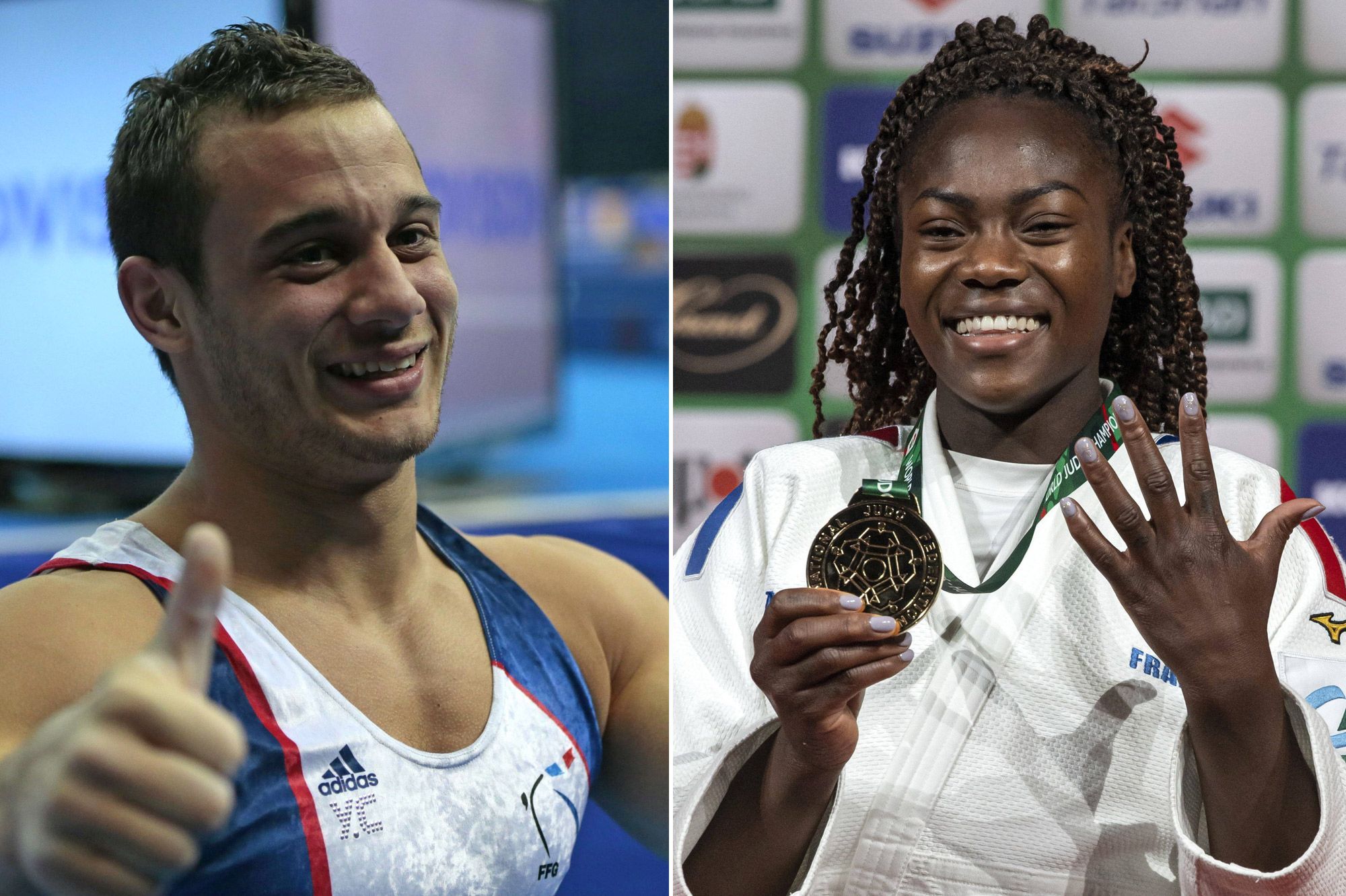 Jo Clarisse Agbegnenou Et Samir Ait Said Elus Porte Drapeaux De L Equipe De France