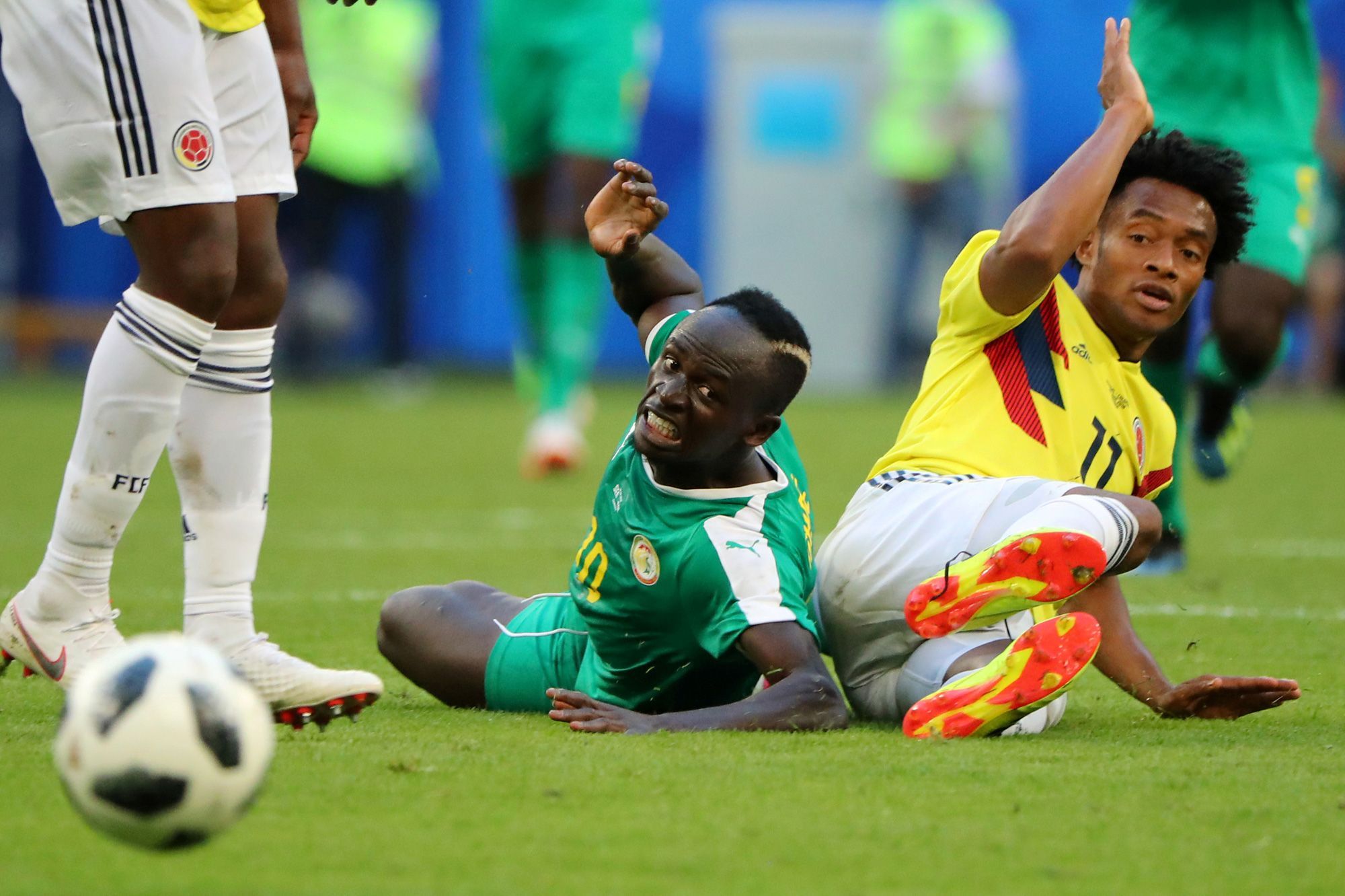 Coupe Du Mondenbsp La Colombie Renverse Tout Le Sénégal