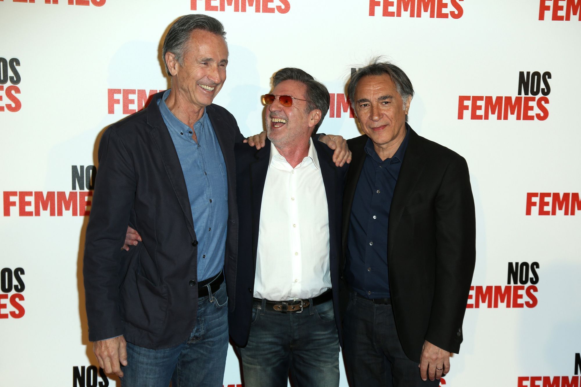 Thierry Lhermitte Daniel Auteuil Et Richard Berry L Amitie Joyeuse Pour Nos Femmes