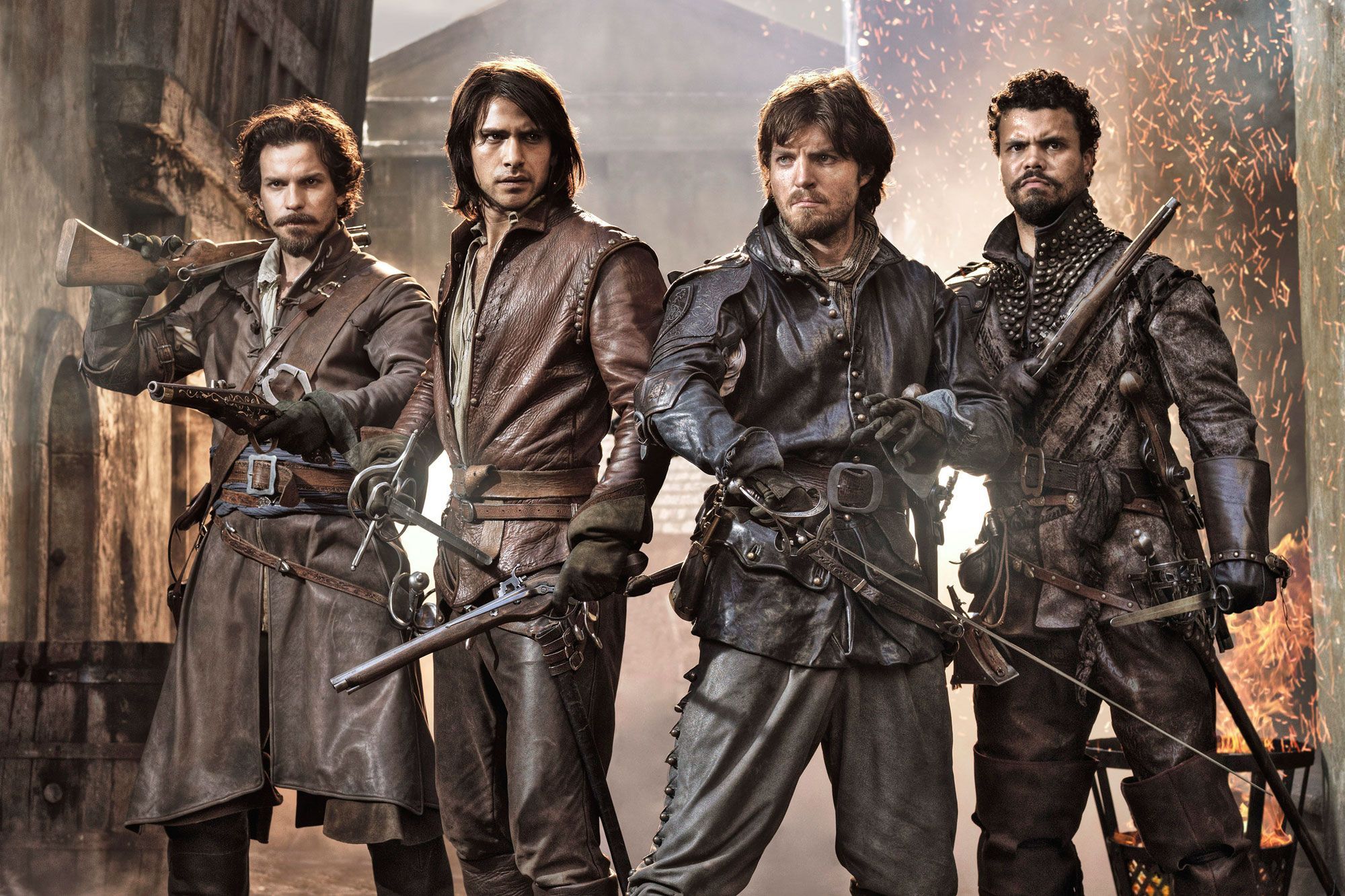 The Musketeers Nbsp Sur Tmc Les Mousquetaires A La Creme Anglaise