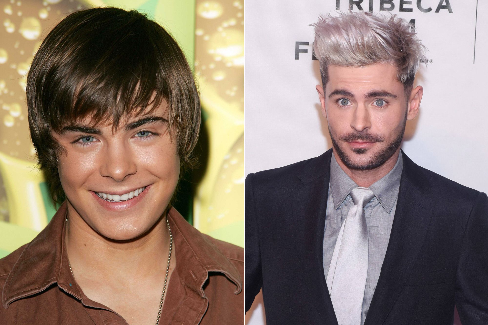 L Evolution De Zac Efron Au Fil Des Annees