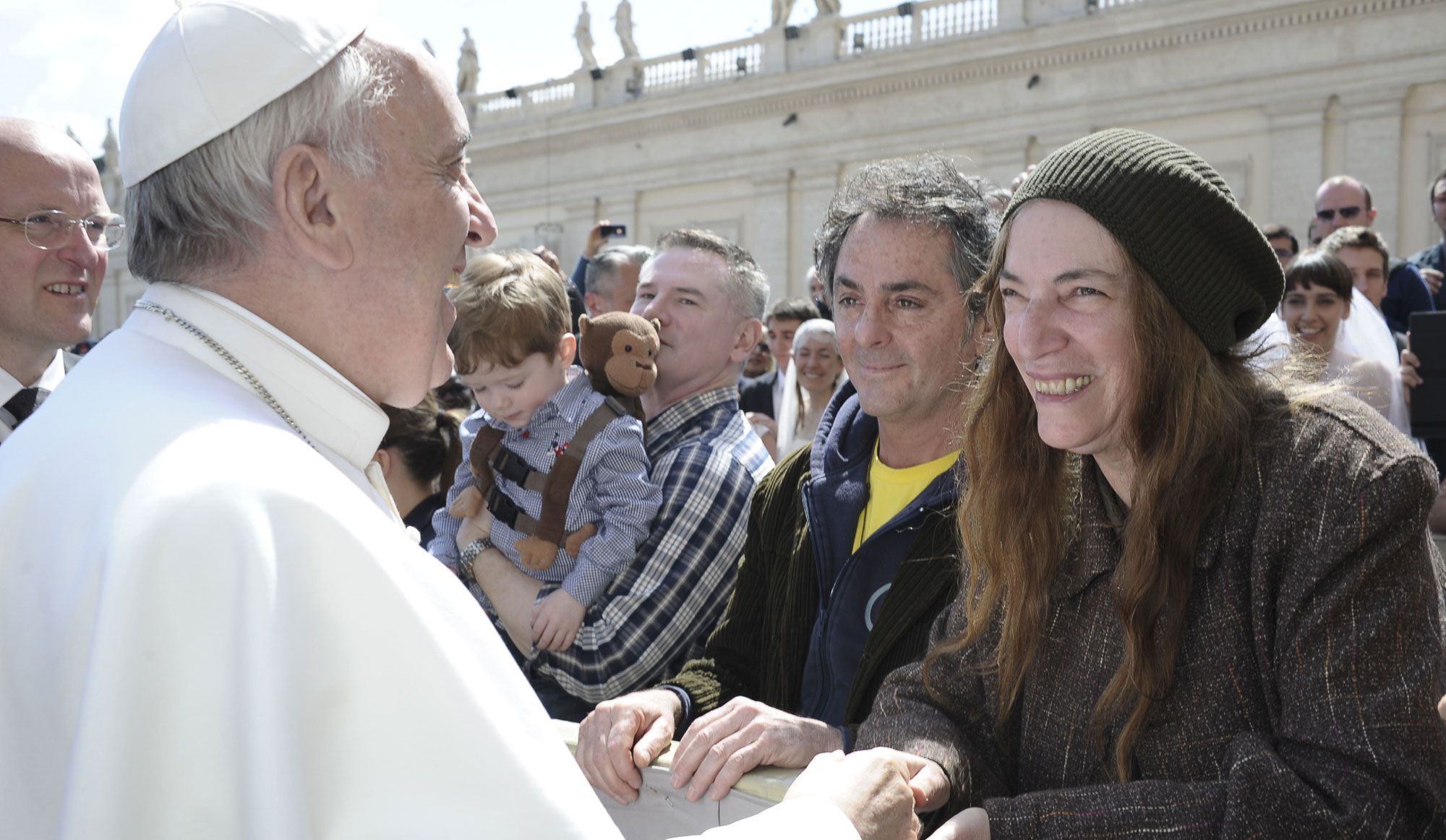 Patti Smith Fan Du Pape Francois