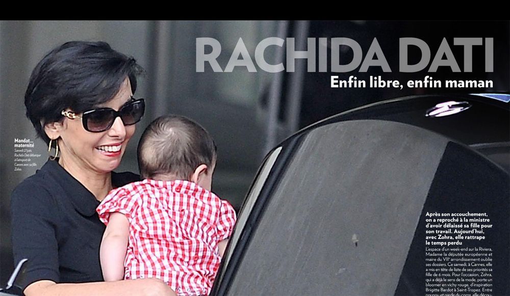 Rachida Dati Enfin Libre Enfin Maman