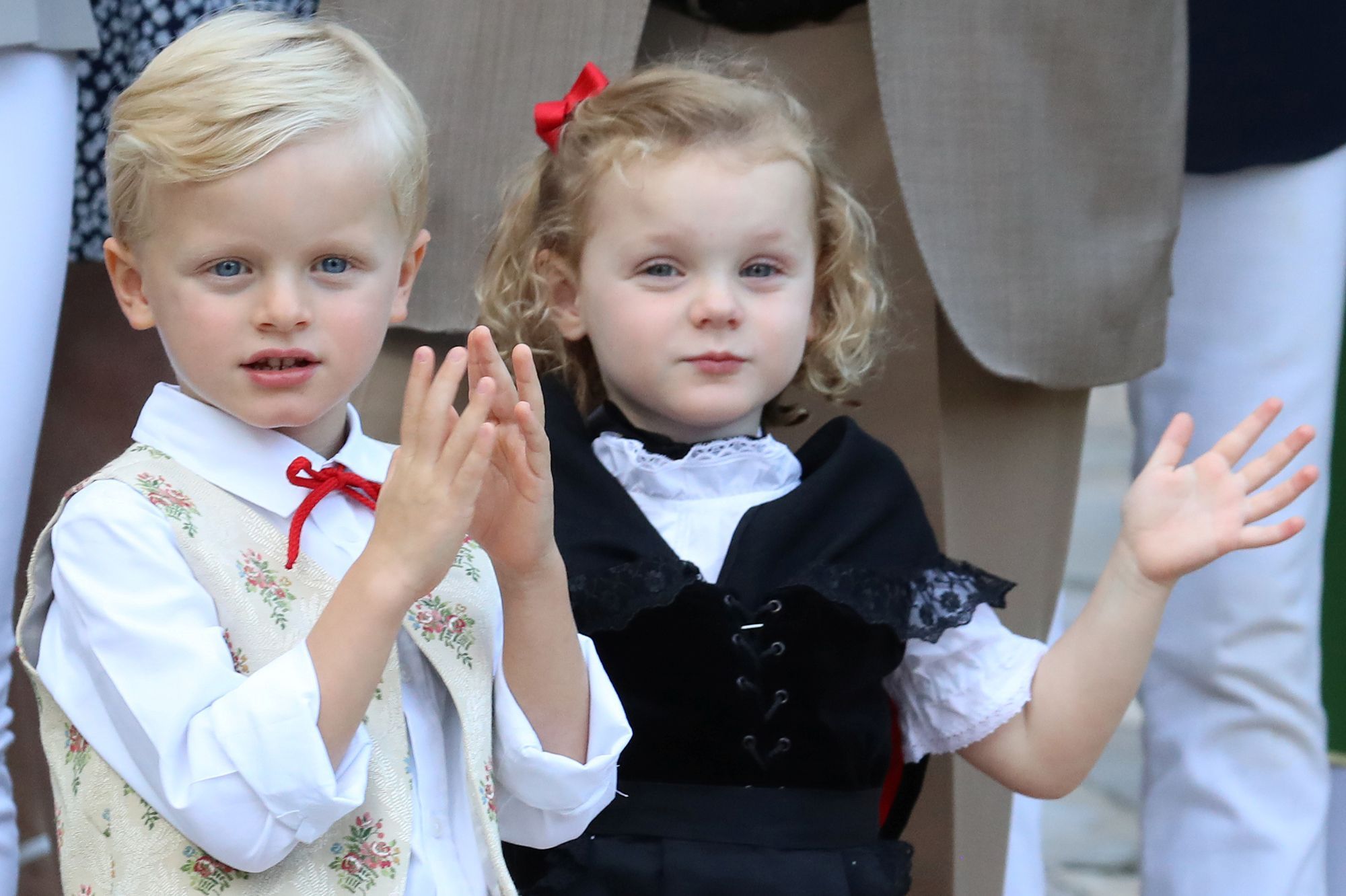 Les Adorables Photos De La Fete Des 4 Ans Du Prince Jacques Et De La Princesse Gabriella De Monaco