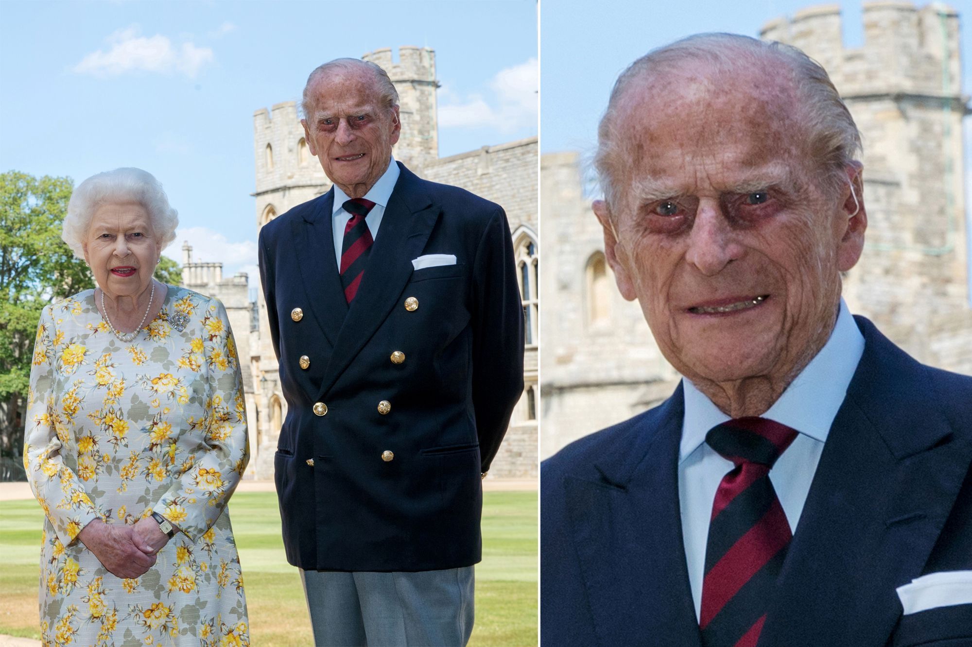 99 Ans Du Prince Philip La Photo Officielle Avec Son Epouse La Reine Elizabeth Ii