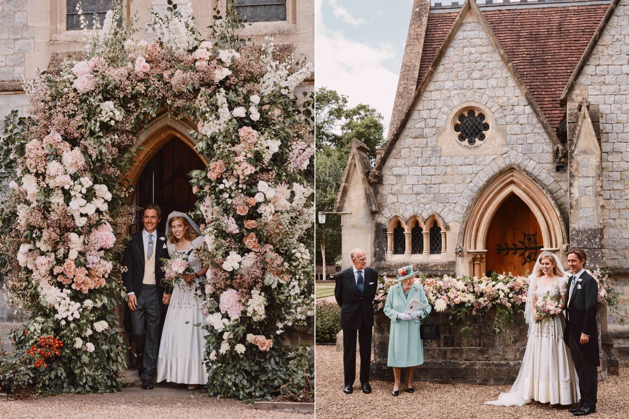 Les Photos Du Mariage De La Princesse Beatrice Devoilees