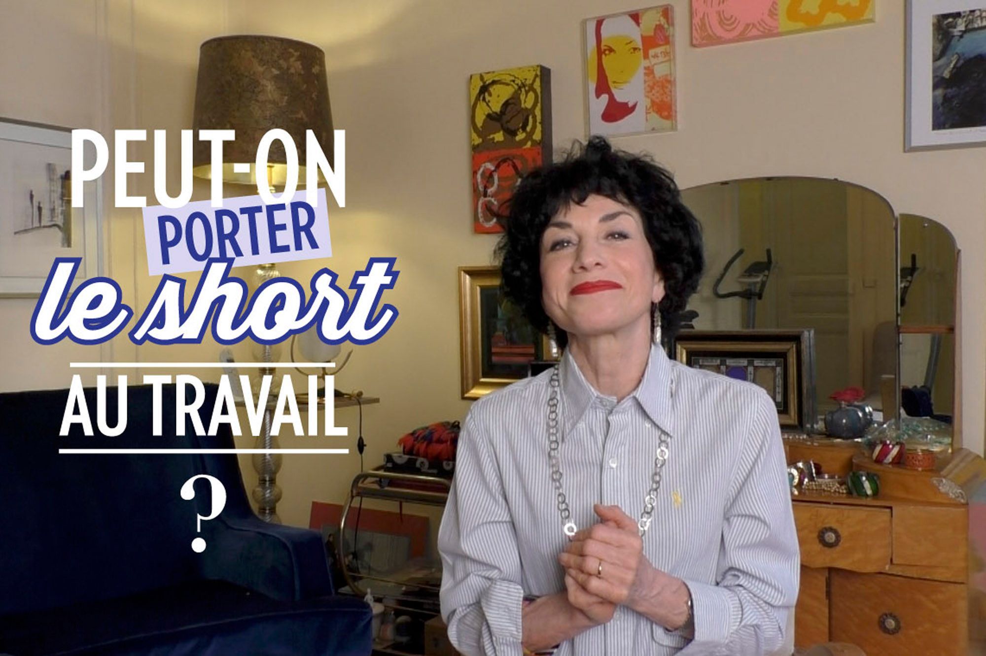 Le Short Porter Au Travail On Peut RjL5A4