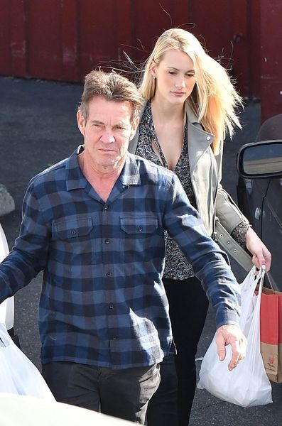 Dennis Quaid et Laura Savoie