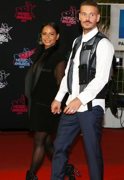 Matt Pokora Et Christina Milian Futurs Parents Radieux Aux Nrj
