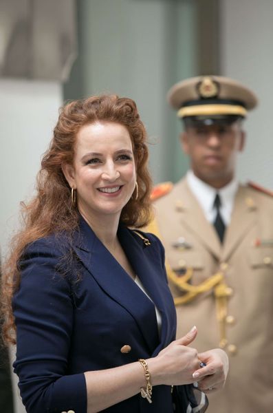 Lalla Salma Du Maroc Recoit Emmanuel Et Brigitte Macron A Sa Table