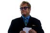 Elton John, à Washington, lors du «AIDS Memorial Quilt» au National Mall, à Washington, le 23 juillet 2012.