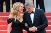 Julia Roberts et George Clooney à Cannes en 2016.