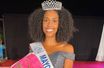 Anna Ousseni lors de l'élection de Miss Mayotte le 6 octobre 2021.