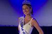 Emma Renucci lors de l'élection de Miss Corse 2021 le 24 juillet à Porticcio.