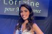 Marine Sauvage lors de l'élection de Miss Limousin le 9 octobre 2021.