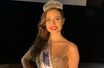 Marion Ratié lors de l'élection de Miss Languedoc-Roussillon le 1er août 2021 à Beaucaire.