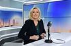 Marine Le Pen mardi sur le plateau de BFM TV.