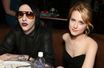 Marilyn Manson et Evan Rachel Wood en octobre 2006