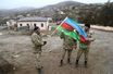 Des soldats azerbaïdjanais à Talish, dans le Nagorny-Karabakh, le 6 décembre 2020.