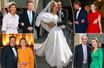 Au mariage de la princesse Maria Anunciata de Liechtenstein, nièce du grand-duc Henri de Luxembourg, à Vienne le 4 septembre 2021