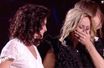 Maria et Lara Fabian sur le plateau de "The Voice" samedi.