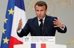 Emmanuel Macron lors de l'hommage à Georges Pompidou.