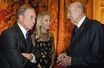  L’ancien maire de New York Michael Bloomberg, Mme l’ambassadeur des Etats-Unis en France Jane D. Hartley  et le président Valéry Giscard d’Estaing.