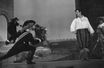 L'adaptation théâtrale des "Trois Mousquetaires" en 1951 avec Serge Regianni, au Théâtre de La Porte Saint-Martin.