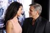 Regards langoureux et baisers discrets à L.A. - Amal et George Clooney