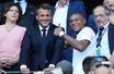Finale de la Coupe du monde : Macron et Mbappé se retrouvent en tribunes