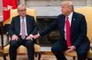 Jean-Claude Juncker et Donald Trump, mercredi à la Maison Blanche.