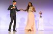 Serena Williams et Novak Djokovic - Les champions de Wimbledon s'offrent une danse